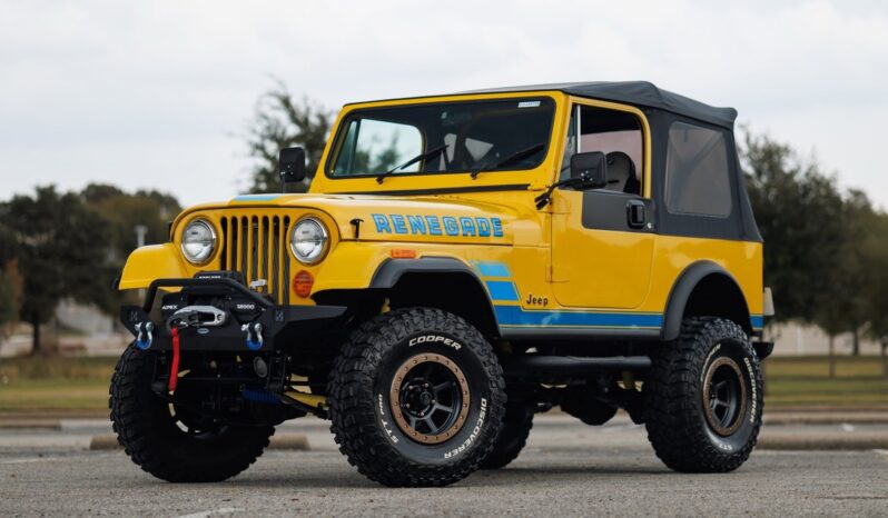 
								1984 Jeep CJ Custom Manual full									