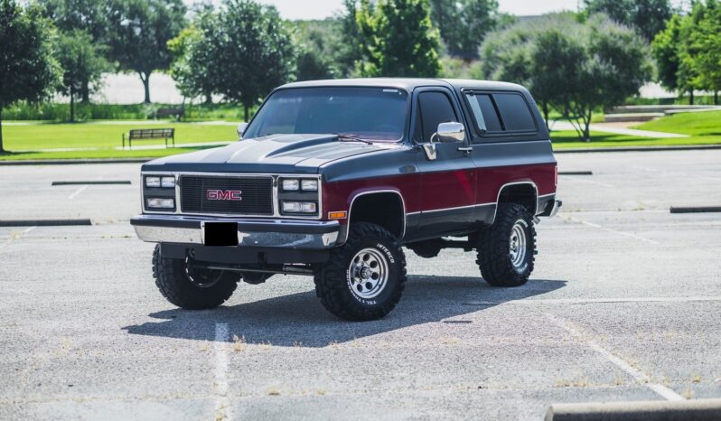 
								1990 GMC Jimmy 4WD 6.0L LS full									