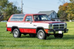 
										1991 Dodge Ramcharger LE 4×4 full									