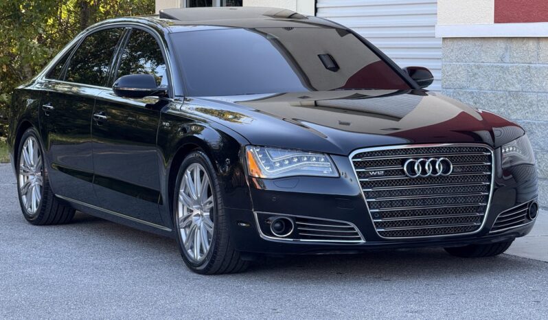 
								2012 Audi A8L W12 full									