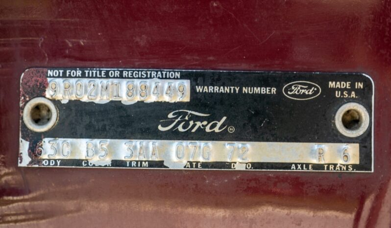 
								1969 Ford Mustang Mach 1 4-Speed full									