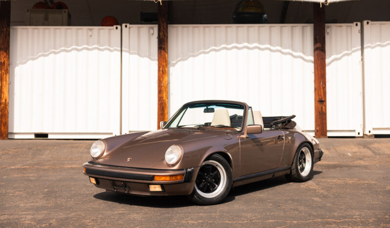 								1987 Porsche 911 Carrera Cabriolet G50 full									