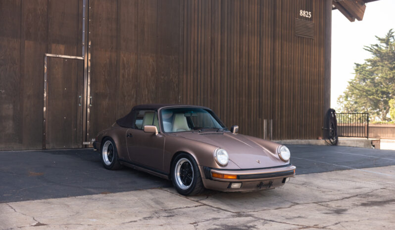 								1987 Porsche 911 Carrera Cabriolet G50 full									