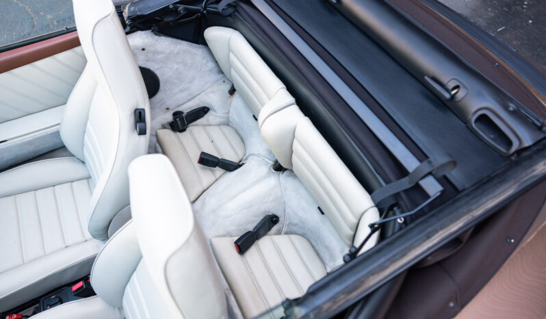 								1987 Porsche 911 Carrera Cabriolet G50 full									