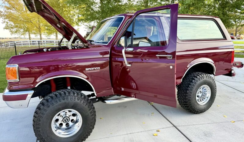 1991 Ford Bronco Eddie Bauer Silver 1
