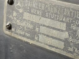 
										1957 Mercedes-Benz 190SL Project full									