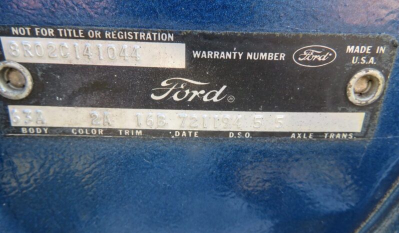 
								1968 Ford Mustang FASTBACK full									