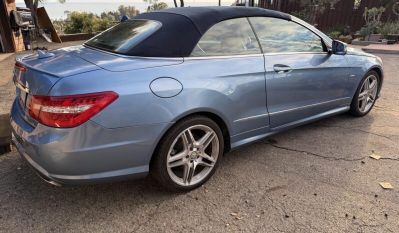 
								2012 Mercedes-Benz E550 Cabriolet full									