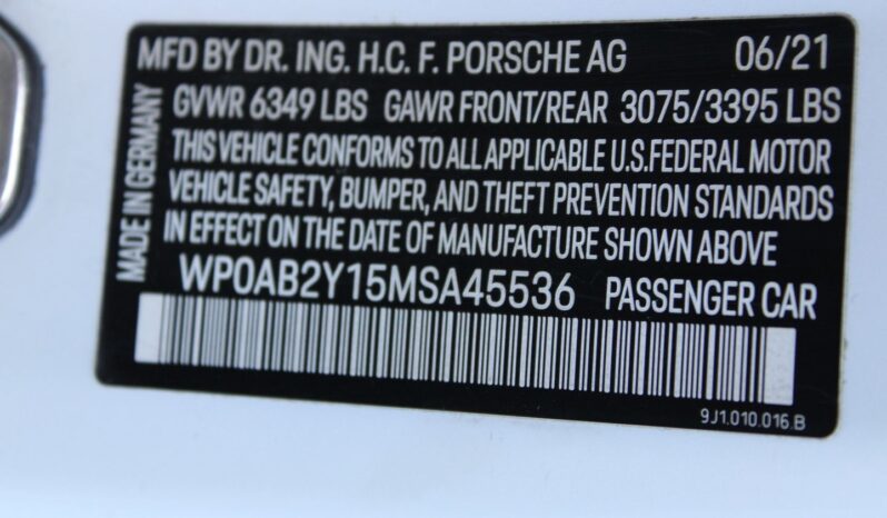 
								2021 Porsche Taycan 4S Electric full									