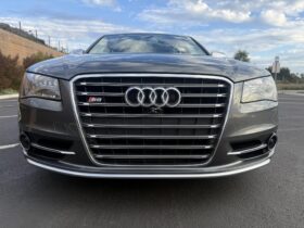 2013 Audi S8 Turbocharged