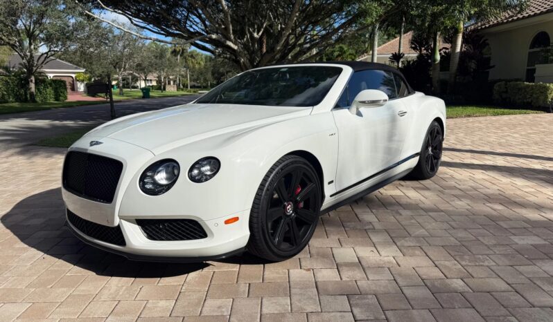 
								2015 Bentley Continental GT V8 S Convertible full									