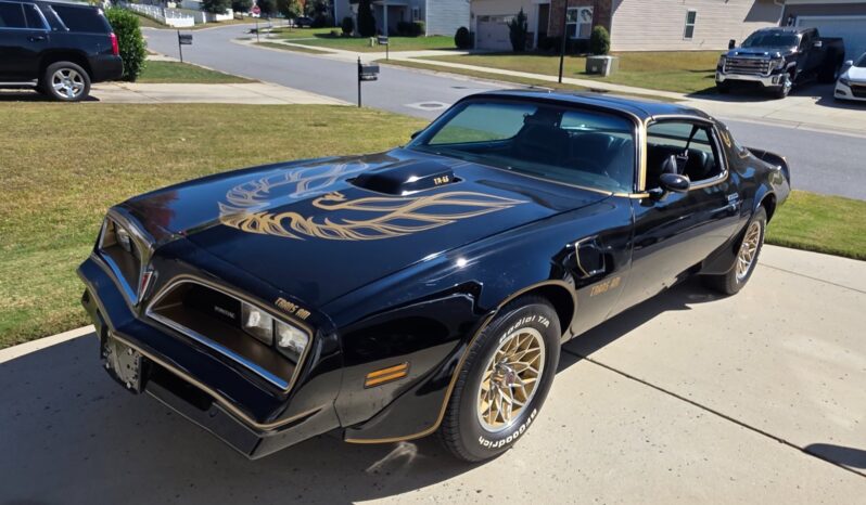 1978 Pontiac Trans Am Numbers Matching 1