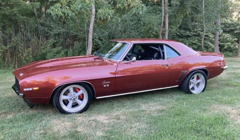								1969 Chevrolet Camaro Coupe Red RWD full									