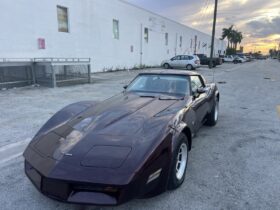 1980 Chevrolet Corvette Coupe Rare L-82