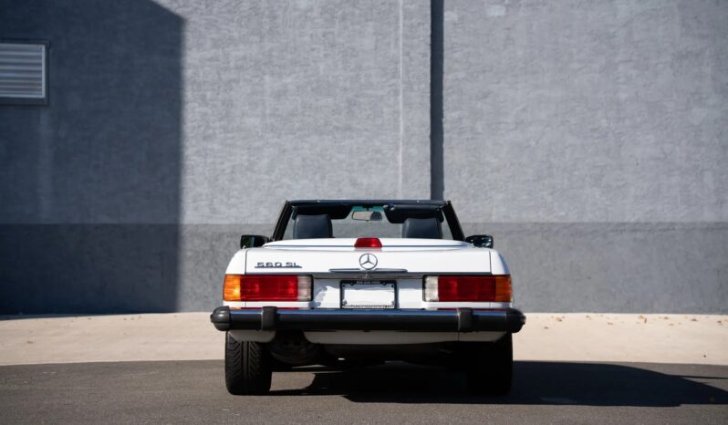 								1986 Mercedes-Benz 560SL full									