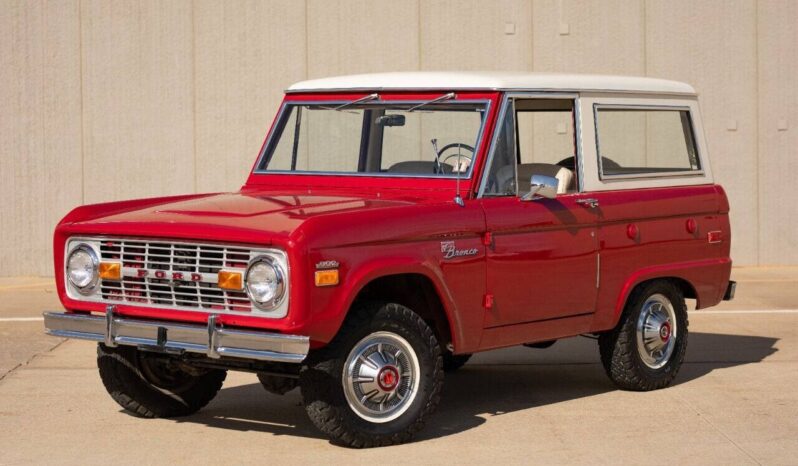 								1971 Ford Bronco Sport V8 5.0L Manual full									