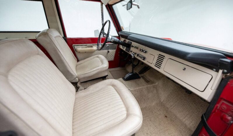 								1971 Ford Bronco Sport V8 5.0L Manual full									