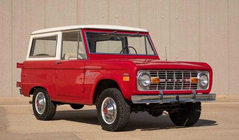 								1971 Ford Bronco Sport V8 5.0L Manual full									