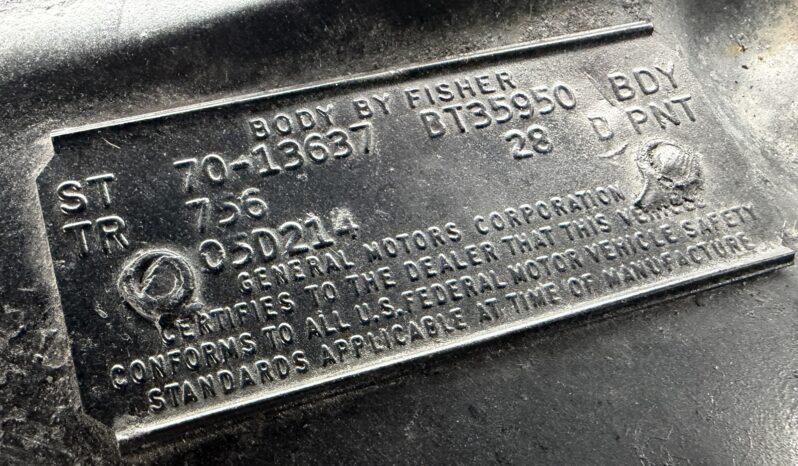 								1970 Chevrolet Chevelle SS 454 LS5 4SPD full									