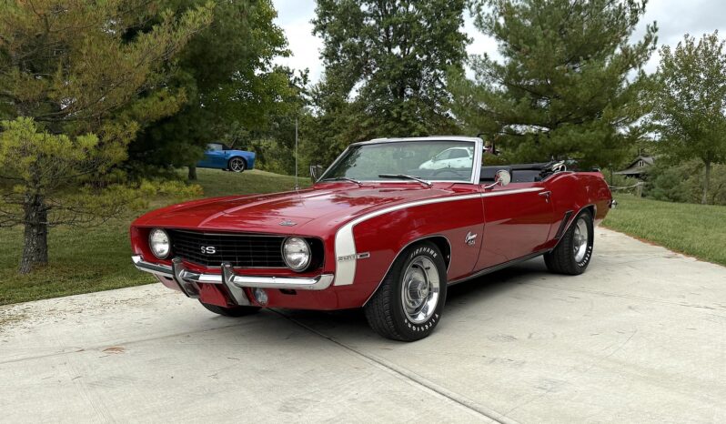 								1969 Chevrolet Camaro Convertible Matching 350 full									