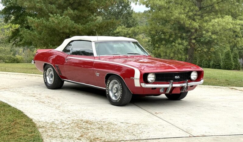								1969 Chevrolet Camaro Convertible Matching 350 full									