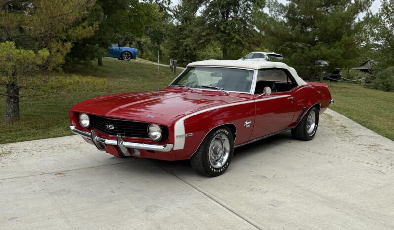 								1969 Chevrolet Camaro Convertible Matching 350 full									