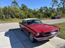 
										1966 Ford Mustang Convertible 289 3-Speed full									