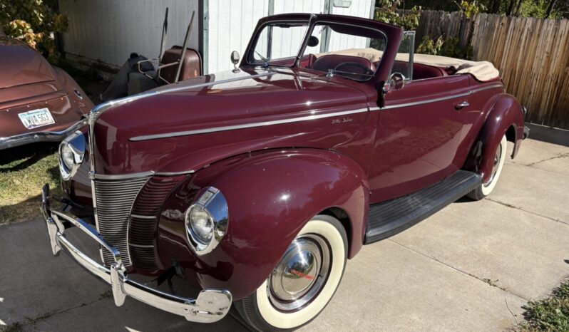 1940 Ford Deluxe Convertible Club Coupe 1