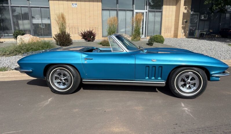 1965 Chevrolet Corvette Convertible Nassau Blue 1