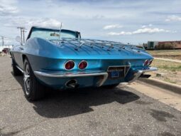
										1965 Chevrolet Corvette Convertible Nassau Blue full									
