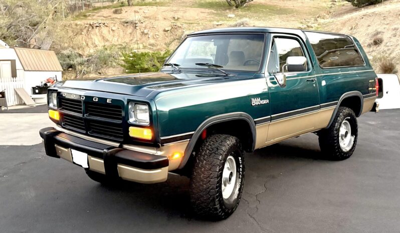 1993 Dodge Ramcharger Canyon Sport 4×4 1
