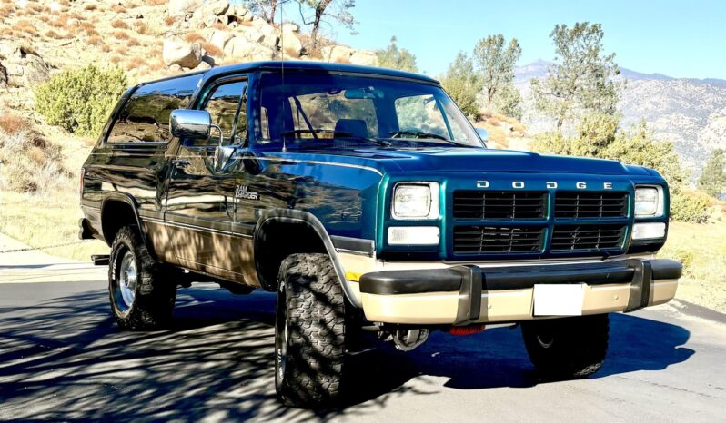 
								1993 Dodge Ramcharger Canyon Sport 4×4 full									