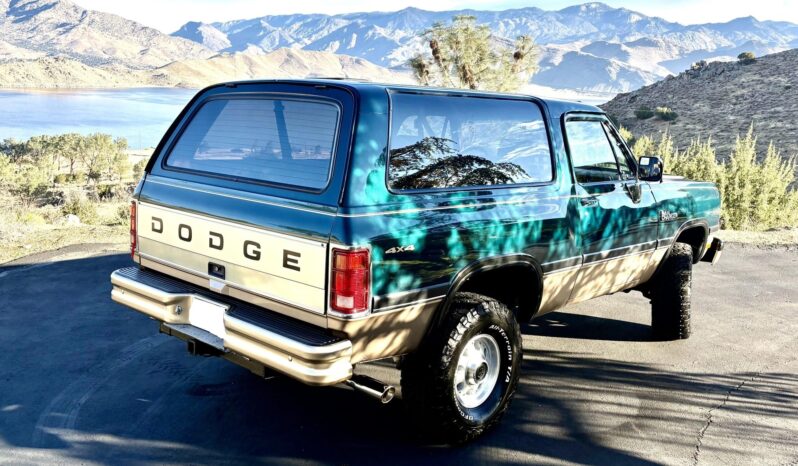
								1993 Dodge Ramcharger Canyon Sport 4×4 full									