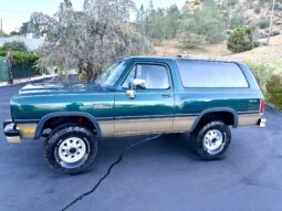 
										1993 Dodge Ramcharger Canyon Sport 4×4 full									