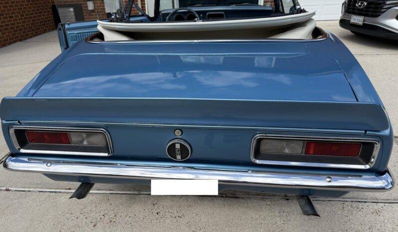 1967 Chevrolet Camaro Convertible 327 4-Speed 1