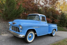 1955 Chevrolet 3100 Big Window Stepside Pickup 3-Speed