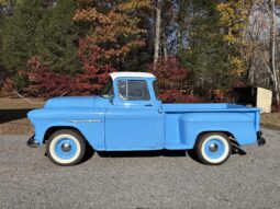 
										1955 Chevrolet 3100 Big Window Stepside Pickup 3-Speed full									