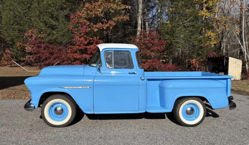 
								1955 Chevrolet 3100 Big Window Stepside Pickup 3-Speed full									