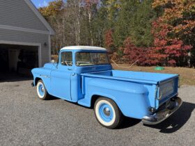 1955 Chevrolet 3100 Big Window Stepside Pickup 3-Speed