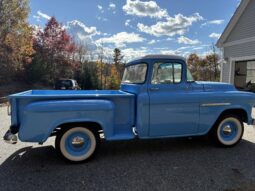 
										1955 Chevrolet 3100 Big Window Stepside Pickup 3-Speed full									