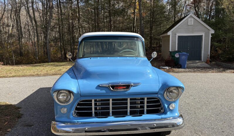 1955 Chevrolet 3100 Big Window Stepside Pickup 3-Speed 1
