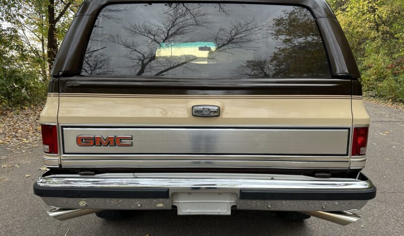 								1986 GMC Jimmy Sierra Classic 4×4 full									