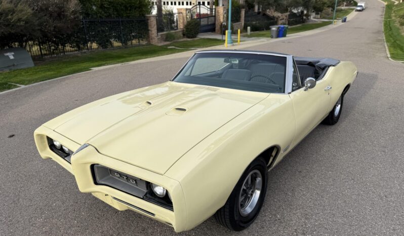 								1968 Pontiac GTO Convertible full									