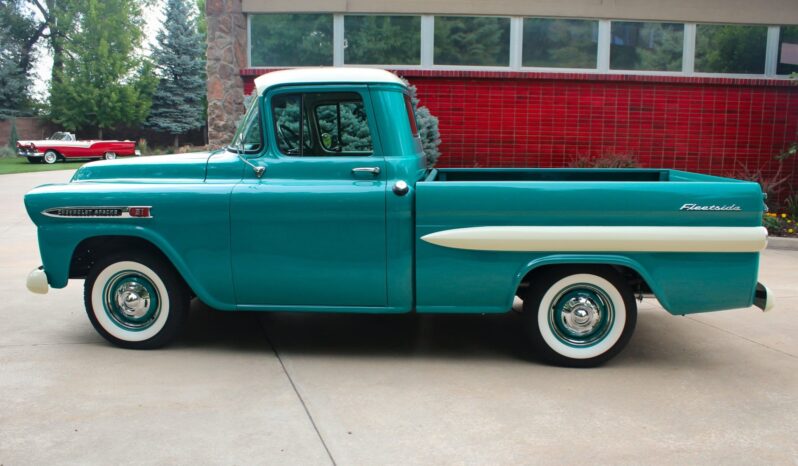								1959 Chevrolet Apache 3100 Fleetside Pickup 3-Speed full									