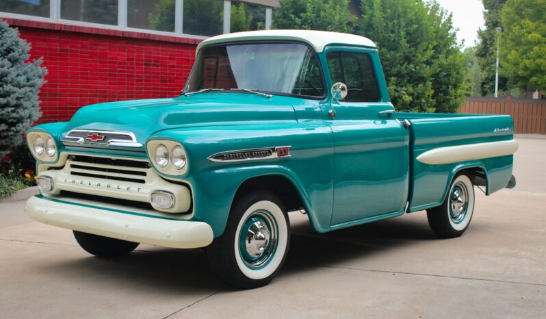 								1959 Chevrolet Apache 3100 Fleetside Pickup 3-Speed full									