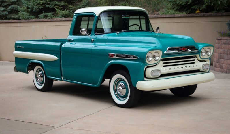 								1959 Chevrolet Apache 3100 Fleetside Pickup 3-Speed full									
