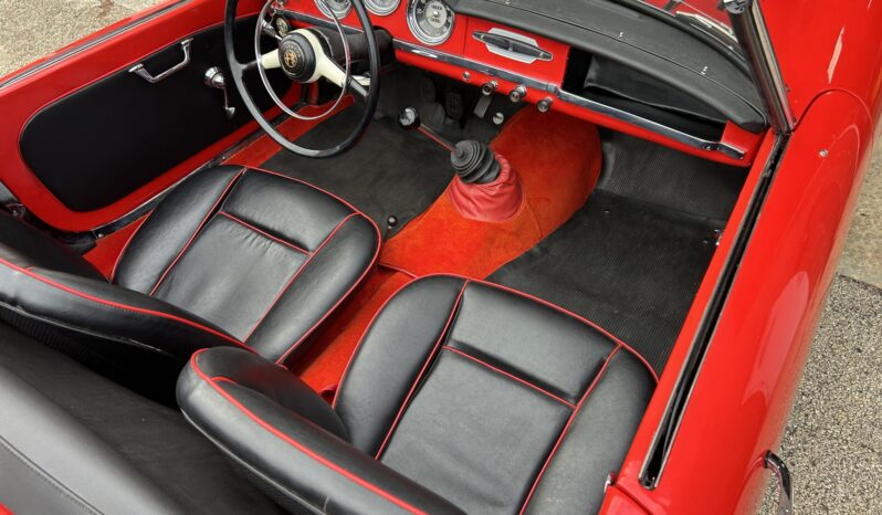 								1958 Alfa Romeo Giulietta Spider Veloce 750F full									