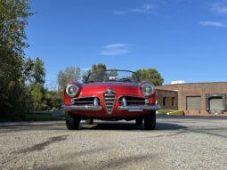 1958 Alfa Romeo Giulietta Spider Veloce 750F