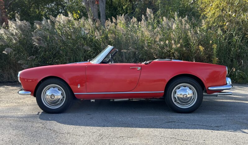 								1958 Alfa Romeo Giulietta Spider Veloce 750F full									
