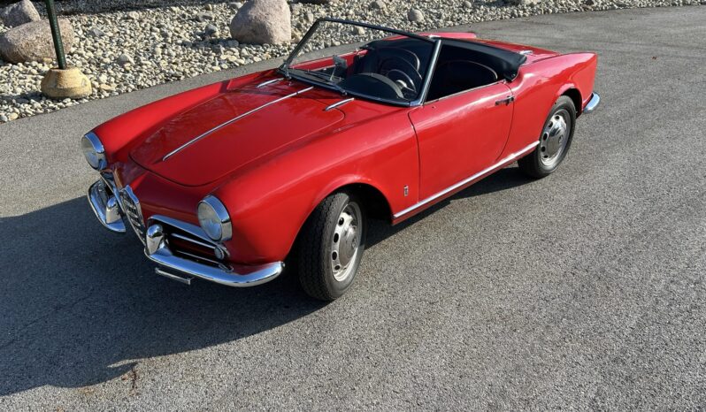 								1958 Alfa Romeo Giulietta Spider Veloce 750F full									
